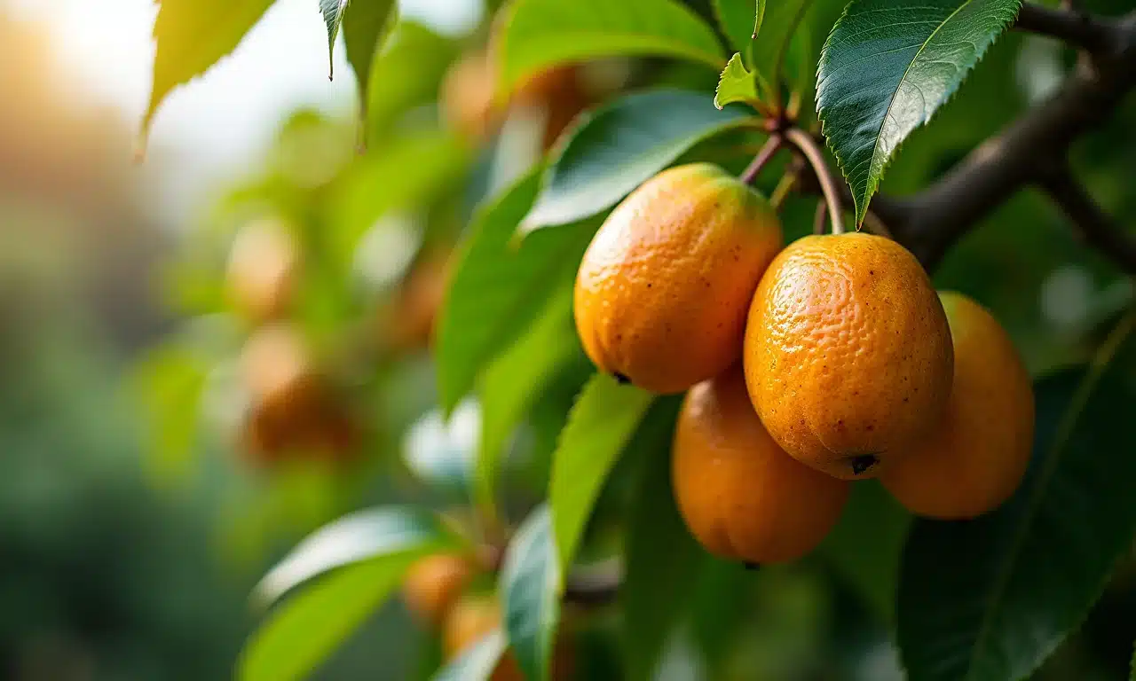 Árvore do dinheiro com dividendos como frutos em jardim brasileiro.