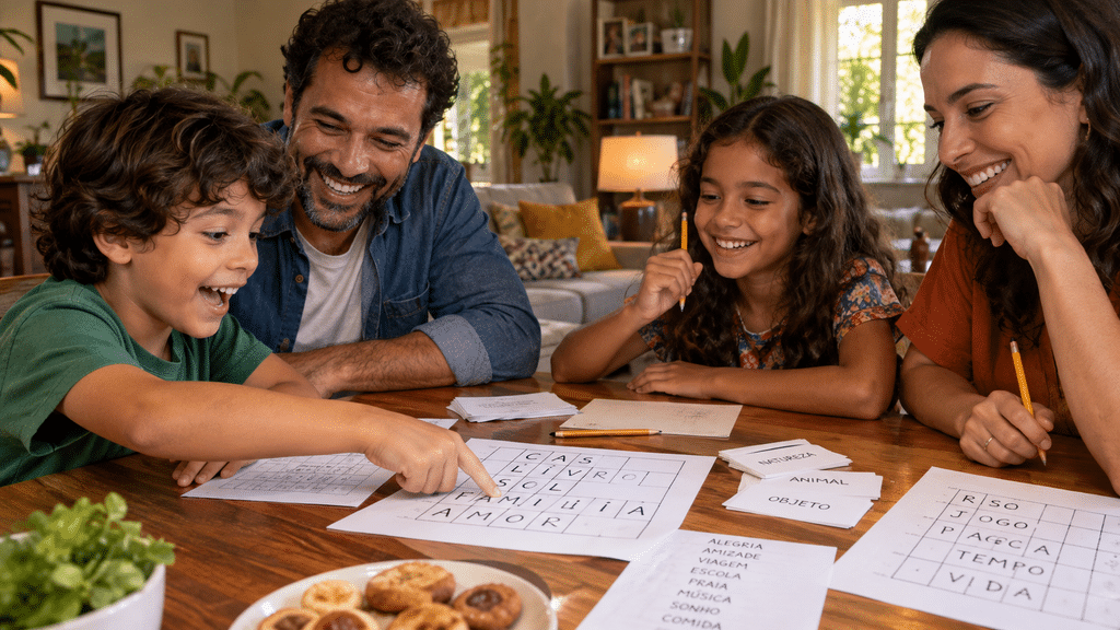 Como transformar jogos de palavras em diversão para toda a família